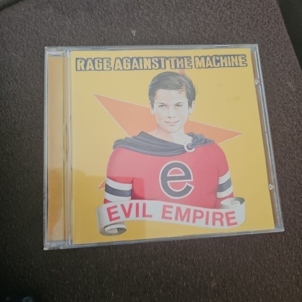Sony Rage Against the Machine CD - Yellow and Red